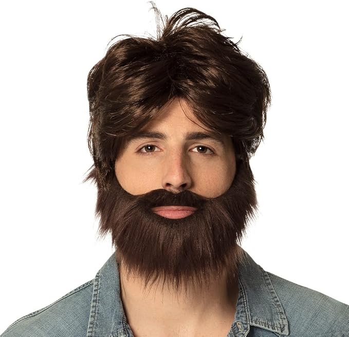 Dude Wig with Beard