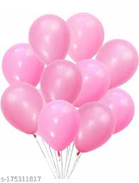 12" Latex Candy Pink Balloons, Pack of 100