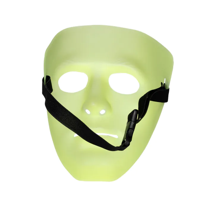 Glow-in-the-dark- Horror Mask for Adults Made of Latex, Mask for Halloween and Carnival - Image 2